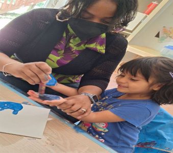 Smiling kids at a top preschool and daycare center in my area