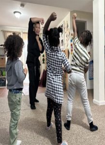 Smiling kids at a top preschool and daycare center in my area